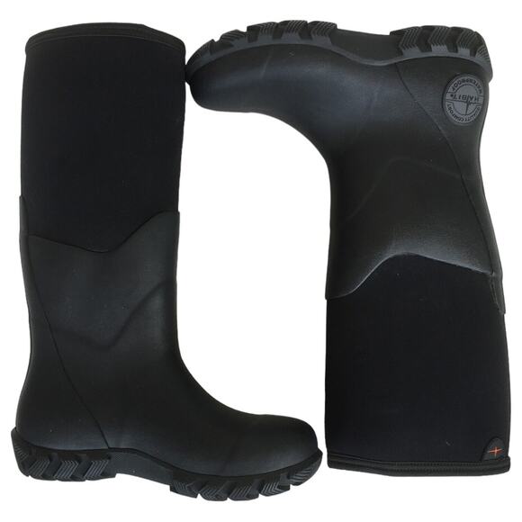 Habit Boots Mens 7 Waterproof Quality Comfort 15 All Weather Rubber Black main image 10
